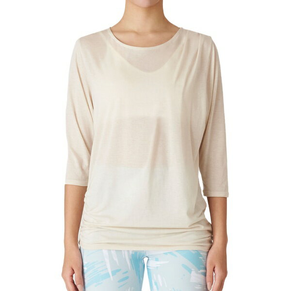 Real Stone リアルストーン 7／10スリーブ トップ RF-C017TS ウェルネス 七分袖Tシャツ RFC017TS-NTRL