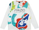 スパッツィオ SPAZIO ペイントグラフィックロンプラ サッカー フットサル プラクティスシャツ GE1118-01 スパッチオ