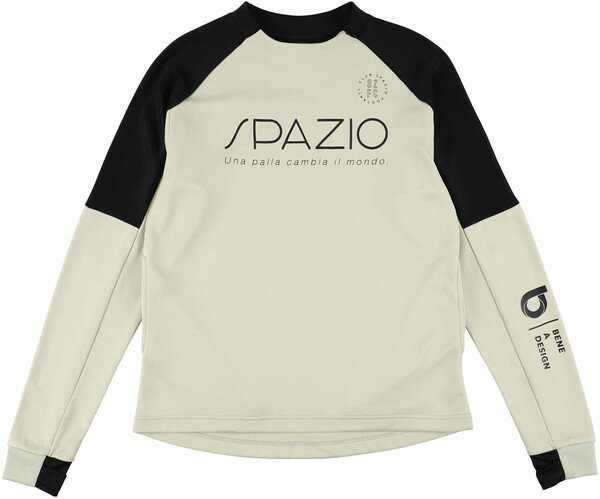 スパッツィオ SPAZIO Jr.脇パネルミッドトレーニングトップ サッカー フットサル プラクティスシャツJr GE1132-09 ジュニア キッズ スパッチオ