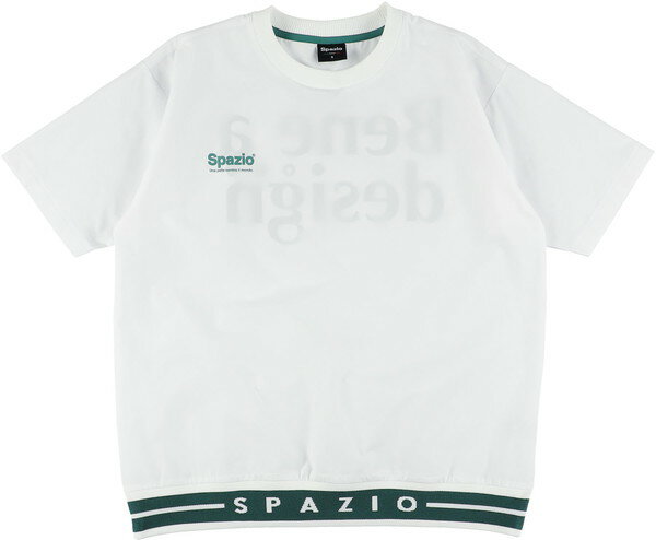 スパッツィオ SPAZIO 半袖ラインリブピステ サッカー フットサル ピステシャツ TP0652-01 スパッチオ