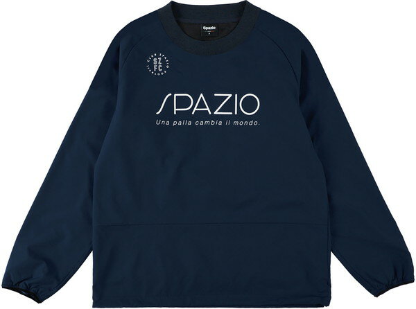 スパッツィオ SPAZIO Jr.リブネック長袖ピステ サッカー フットサル ピステシャツ TP0664-21 ジュニア キッズ スパッチオ