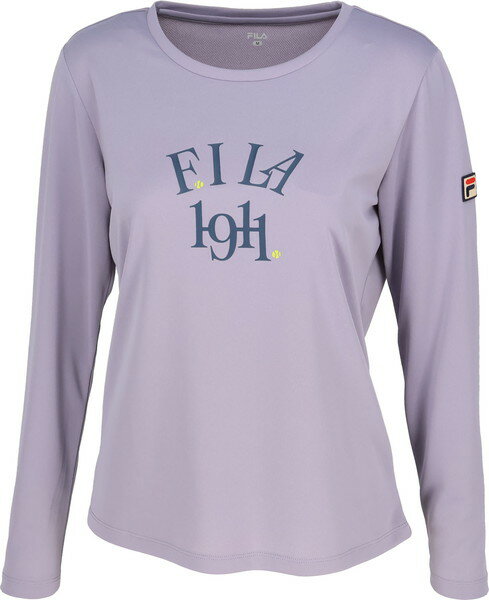 FILA フィラ ロングスリーブグラフィックTシャツ テニス ロングTシャツ レディース EL0239-04B