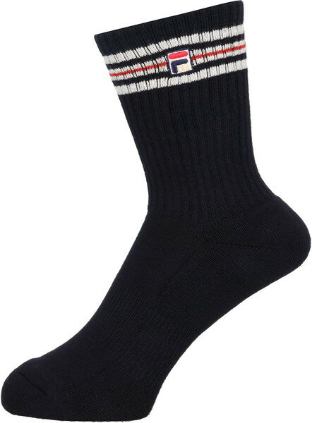 【最大2000円割引クーポン！枚数限定12/6 09:59まで】FILA フィラ ソックス 靴下 テニス ソックス 靴下M EM0097-20Z