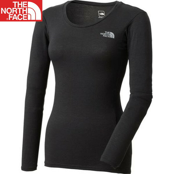 ザノースフェイス（THE NORTH FACE） ロングスリーブ ウォーム クルー（レディース） NUW66135-K