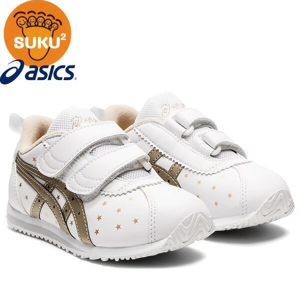 asics アシックス シューズ スクスク SUKUSUKU コトラ MINI SL-ST キッズ・ジュニア 1144A259 すくすく 運動靴 スニーカーのサムネイル
