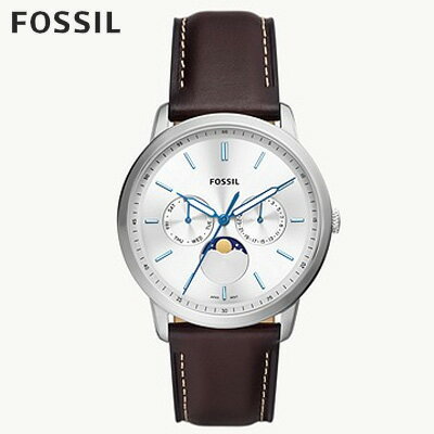 フォッシル ビジネス腕時計 メンズ フォッシル FOSSIL 腕時計 NEUTRA MOONPHASE マルチファンクション ブラウン エコレザーウォッチ FS5905 メンズ アナログ 正規品