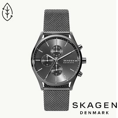 楽天Lafitte （ラフィート）スポーツスカーゲン SKAGEN 腕時計 Holst Chronograph クロノグラフ チャコールスチールメッシュウォッチ SKW6608 メンズ アナログ 北欧 正規品