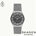 楽天Lafitte （ラフィート）スポーツスカーゲン SKAGEN 腕時計 GRENEN SOLAR ソーラーパワー チャコールステンレススチール メッシュウォッチ SKW6836 メンズ アナログ 北欧 正規品