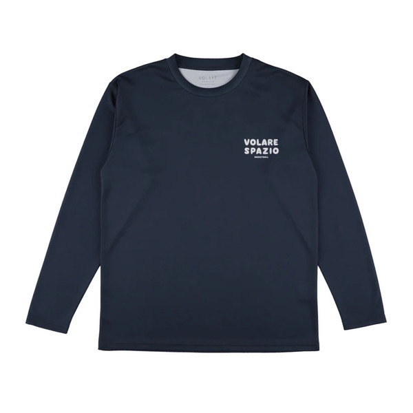 バスケットボールモチーフとロゴを組み合わせたロングスリーブTシャツ。 インパクトのあるバックプリントが目を引きます。 ストリート感のある着こなしにもマッチする一枚です。 ポリエステル100% 吸水速乾/UVケア【02701000000000000】【03003290600000000】【02904020200000000】
