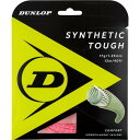 【最大2000円割引クーポン!枚数限定5/6 09:59まで】DUNLOP ダンロップテニス テニス ストリング ナイロン系 マルチフィラメント シンセティック...