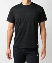 DESCENT デサント SUNSCREEN ロゴジャガード ショートスリーブシャツ Tシャツ DMMUJA52-BK メンズ「P」