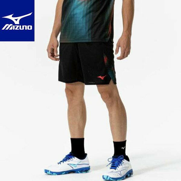 MIZUNO ミズノ 汗処理 通気 ドライエアロフローゲームパンツ ラケットスポーツ ハーフ ショートパンツ メンズ 62JBC00009