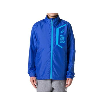 【※返品交換不可】大特価 asics(アシックス) Jr.LIMO 裏トリコットブレーカージャケット ジュニア・キッズ 2034A202-401