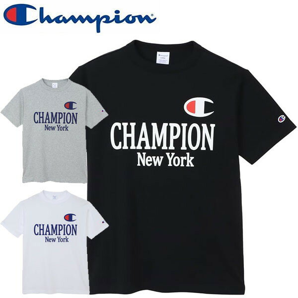 乐天商城 - 返品交換不可 期間限定セール Champion チャンピオン ベーシック ショートスリーブTシャツ 半袖 メンズ C3-D352