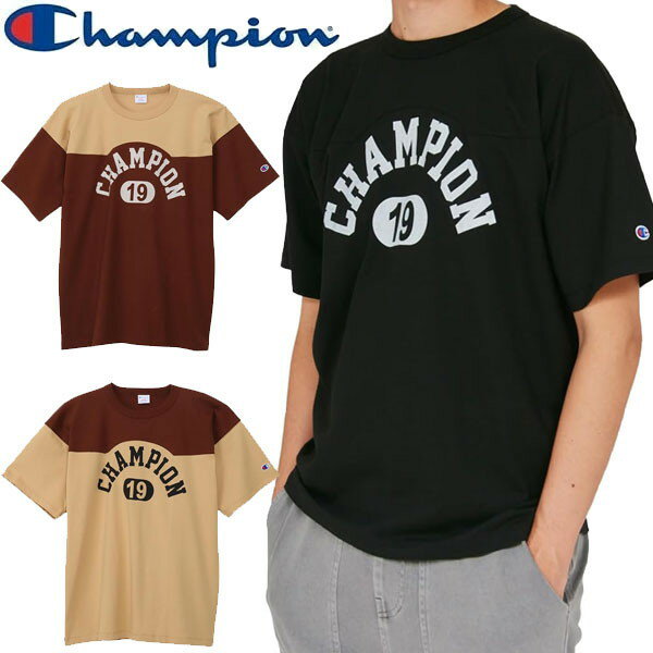 樂天商城 - Champion チャンピオン ショートスリーブTシャツ 半袖 メンズ C3-D320