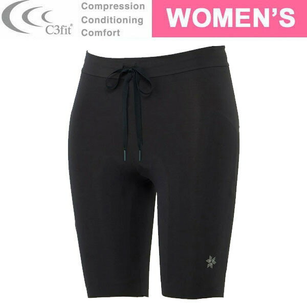 C3fit シースリーフィットCMPS SPT HF TIGHTS コンプレッション サポート ハーフタ...