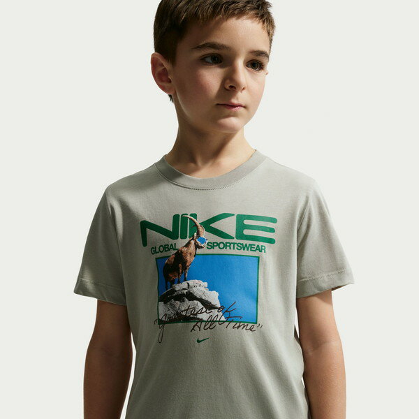 樂天商城 - ナイキ NIKE K NSW TEE PHOTO GOAT Tシャツ 半袖 キッズ ジュニア IO8980-304