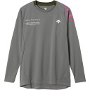 デサント DESCENTE プラクティスシャツ 長袖 バレーボール ユニセックス DV5FLT01U-GY(4)