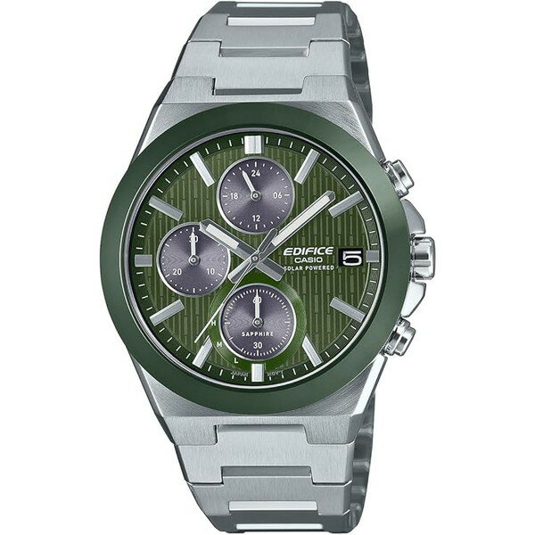 楽天Lafitte ラフィートスポーツ【最大2000円割引クーポン！枚数限定11/6 09:59まで】カシオ CASIO 腕時計 セラミックベゼル Solar Powered Chronograph EFS-S650YD-3AJF