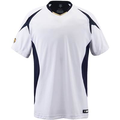 返品交換不可 大特価 デサント DESCENTE ベースボールシャツ 野球 ソフトボール ベースボールTシャツ DB116-SWDN 半袖