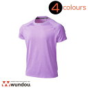 ウンドウ wundou フィットネスストレッチTシャツ フィットネス p810-unisex ユニセックス ラフィートスポーツ