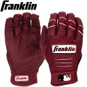 Franklin フランクリン バッティンググローブ 20882 CFX-PRO HI-LITE 手袋 野球 ベースボール