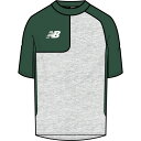 ニューバランス new balance BP ベースボールアシンメトリ― ショートスリーブトップ 右投げ用 野球&ソフトボール 半袖Tシャツ MT41704R-TDG