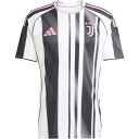 adidas アディダス ユベントス 25/26 ホームユニフォーム サッカー レプリカシャツ KPK59-JJ4320 半袖
