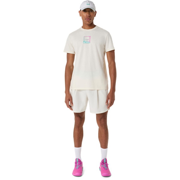 アシックス asics グラフィックTシャツ 半袖 テニス メンズ 2041A355-100