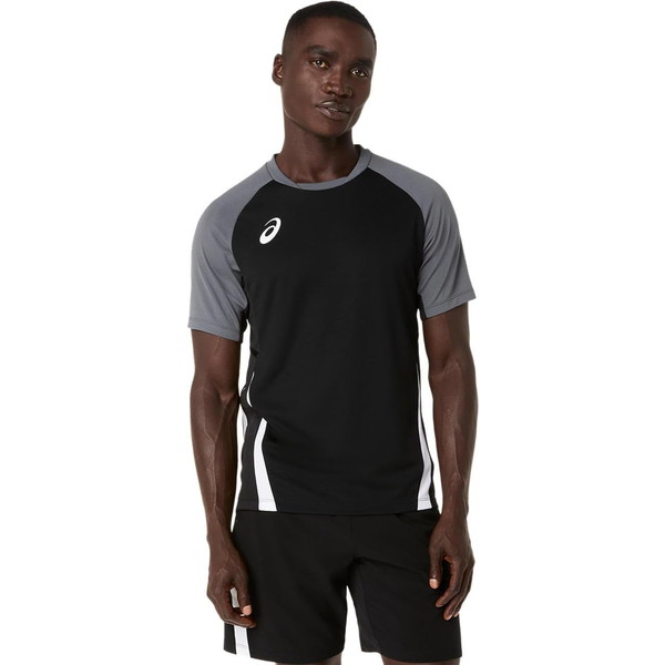 乐天商城 - アシックス asics プラクティス半袖シャツ サッカー フットサル メンズ 2101A344-001
