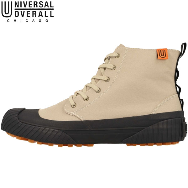 【最大2000円割引クーポン！枚数限定11/6 09:59まで】UNIVERSAL OVERALL ユニバーサルオーバーオール UO14 ハイカット スニーカー シューズ 靴 ユニセックス UO14178 ラフィートスポーツのサムネイル