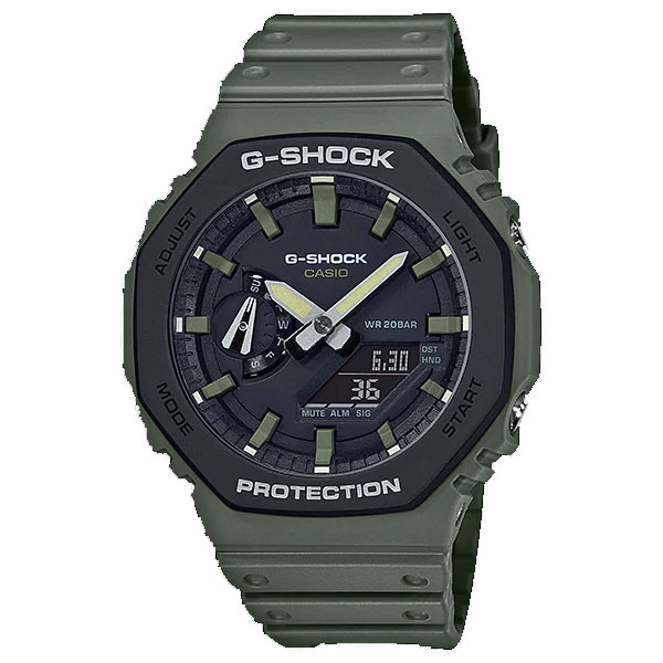 カシオ CASIO Gショック G-SHOCK 腕時計 ANALOG-DIGITAL Utility Color GA-2110SU-3AJF