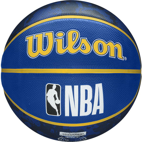 Wilson ウイルソン NBA TEAM TIEDYE バスケットボール GS・ウォリアーズ バスケッ...