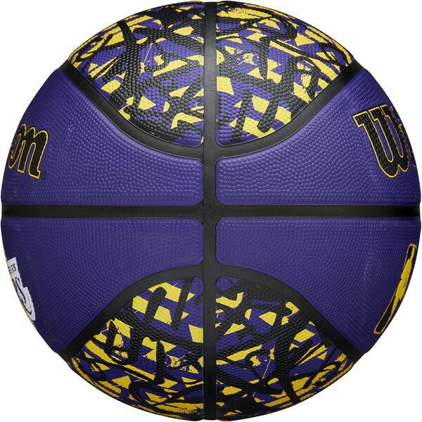 Wilson ウイルソン NBA TEAM GRAFFITI バスケットボール LA LAKERS 7号 バスケット...