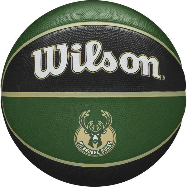 樂天商城 - Wilson ウイルソン NBA TEAM TRIBUTE バスケットボール MIL BUCKS 7号 バスケットボール 競技ボール7号 B1300XBMIL