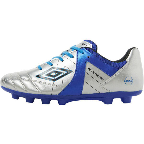アンブロ UMBRO アクセレイター RB JR WIDE +GAINA HG サッカー スパイクJR固定 UF5FCSB2J-SVBL キッズ ジュニア