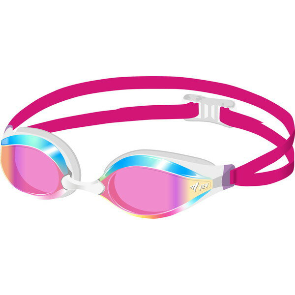 VIEW ビュー クッション付きレーシングゴーグル AILE ミラータイプ 水泳 ゴーグル・一般 V240SAM-BLP...