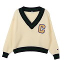 返品交換不可 在庫一掃 Champion チャンピオン Vネックセーター レディース CW-A017-020 即納 ラフィートスポーツ