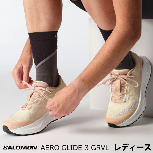 ���ʸ��Բ� ���ָ��ꥻ���� ������� SALOMON AERO GLIDE 3 GRVL ������� ���˥󥰥��塼�� ��ǥ����� L47812500