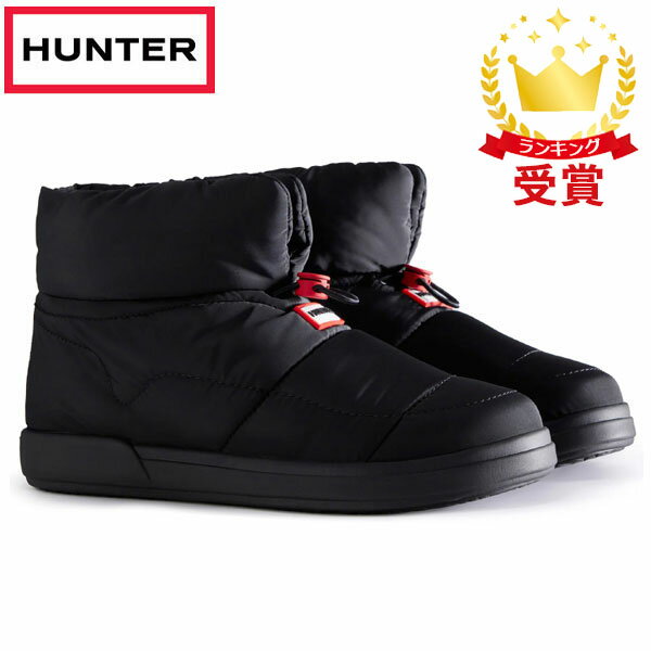 返品交換不可 期間限定セール ハンター HUNTER レディース インアウト パファー ブーティ シューズ WFF3001WWU-BLKのサムネイル