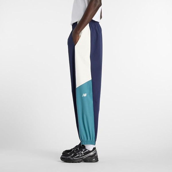 Lafitte ラフィートスポーツの返品交換不可 期間限定セール ニューバランス new balance ウーブンジョガーパンツ トレーニング メンズ MB61397S-TNV｜アングル2