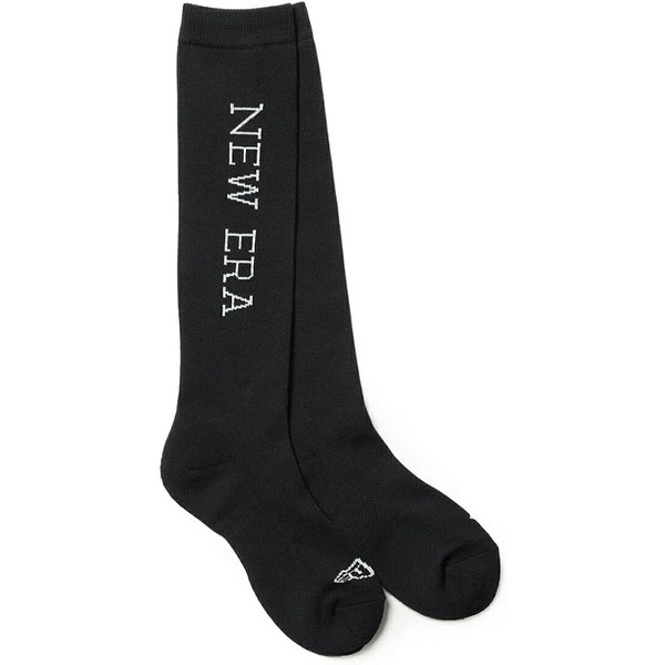 ニューエラ NEWERA Womens ゴルフ ハイソックス NEW ERA ブラック レディース 14326192