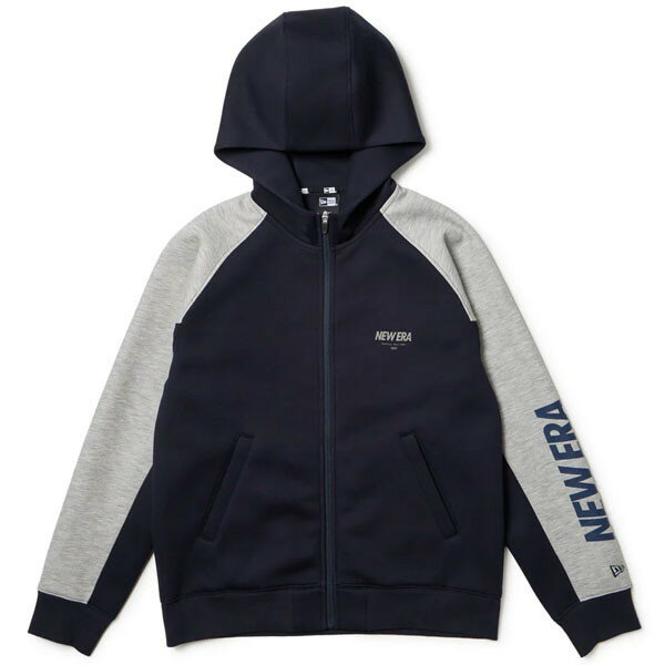 NEW ERA ニューエラ テックスウェット フルジップ フーディー NEW ERA 1920 ネイビー グレー パフォーマンスアパレル 14674792