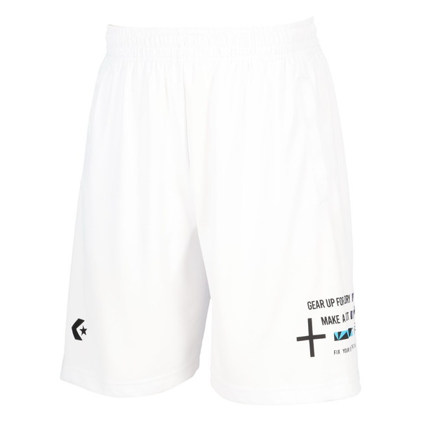 CONVERSE コンバース プラクティスパンツ ポケット付き ハーフパンツ バスケットボール ユニセックス CB252863-1100