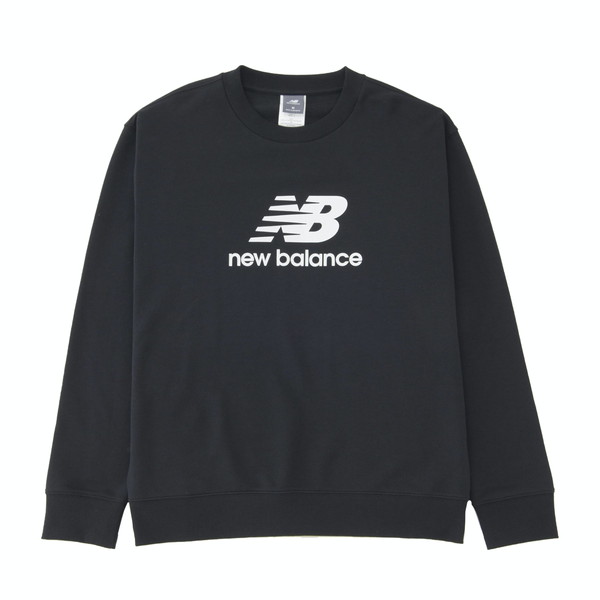 Hawaiian - ニューバランス new balance Sport Essentials Stacked Logo スウェットクルー メンズ アパレル ウェア MT41500-BK ブラック ラフィートスポーツ