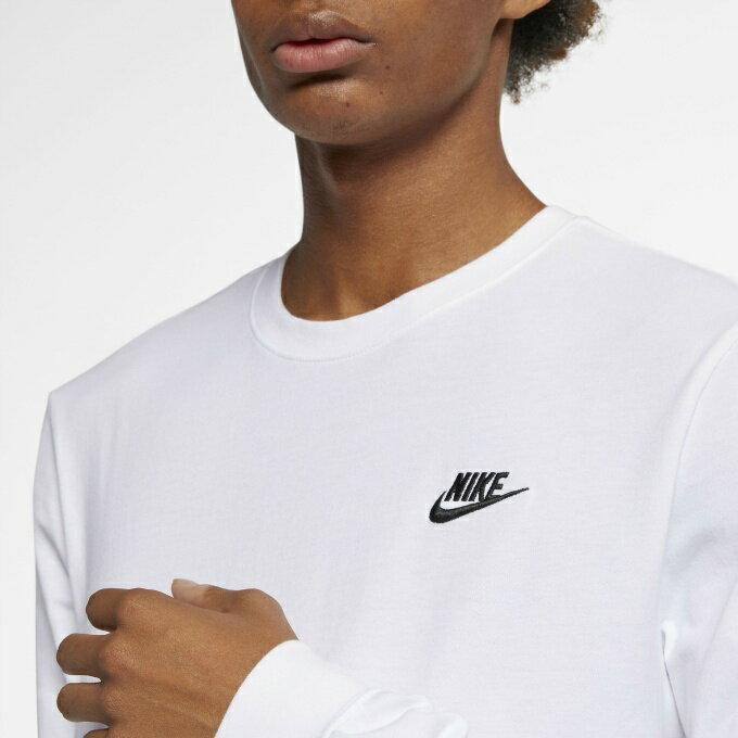 返品交換不可 在庫一掃セール ナイキ NIKE クラブ L S Tシャツ AR5194-100 メンズ