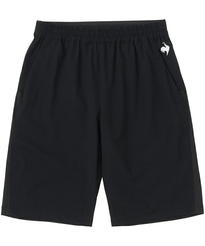 返品交換不可 大特価 ルコック le coq sportif ADVANTAGE HALF PANTS COOL SHORT QTMVJD00-BK メンズ テニス ハーフパンツ あす楽即納「P」