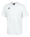 アンブロ UMBRO ゲームシャツ ワンポイント UAS6307-WHT 半袖「P」 ラフィートスポーツ(4)