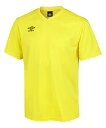アンブロ UMBRO ゲームシャツ ワンポイント UAS6307-YEL 半袖「P」 ラフィートスポーツ(4)