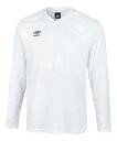 アンブロ UMBRO 長袖ゲームシャツ UAS6307L-WHT「P」